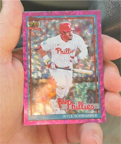 2026 Topps Series 1 #T91-5 Kyle Schwarber — front