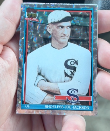 2026 Topps Series 1 1991 Topps #T91-27 Shoeless Joe Jackson — front