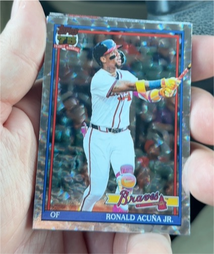 2026 Topps Series 1 #T91-84 Ronald Acuña Jr. — front