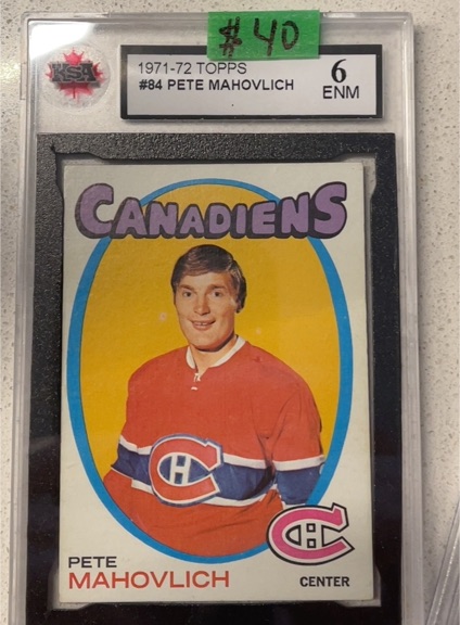 1971-72 Topps #84 Pete Mahovlich — front