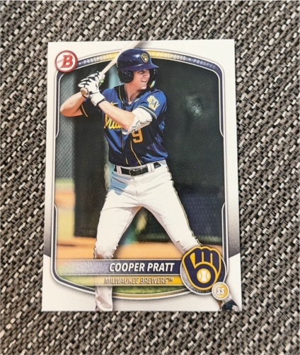 2025 Bowman Draft #BD-157 Cooper Pratt — front
