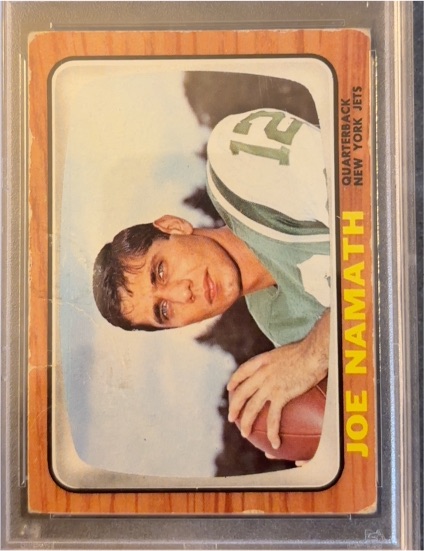 1966 Topps #96 Joe Namath — front