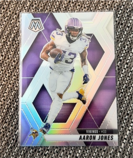 2025 Panini Mosaic #128 Aaron Jones — front