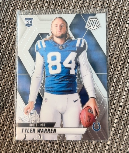 2025 Panini Mosaic #281 Tyler Warren — front