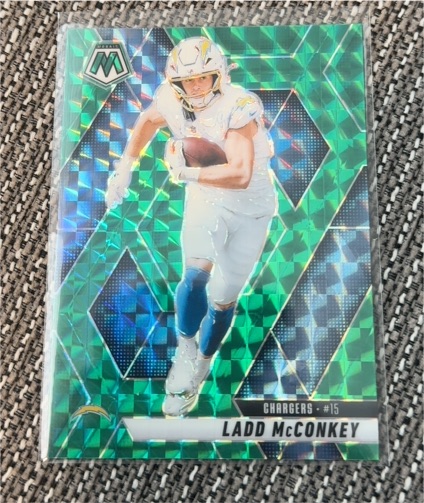 2025 Panini Mosaic #15 Ladd McConkey — front