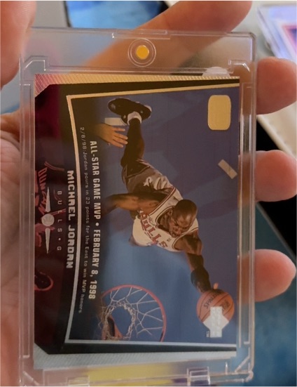 1998-99 Upper Deck #23 Michael Jordan Game Dated All-Star Game MVP — front