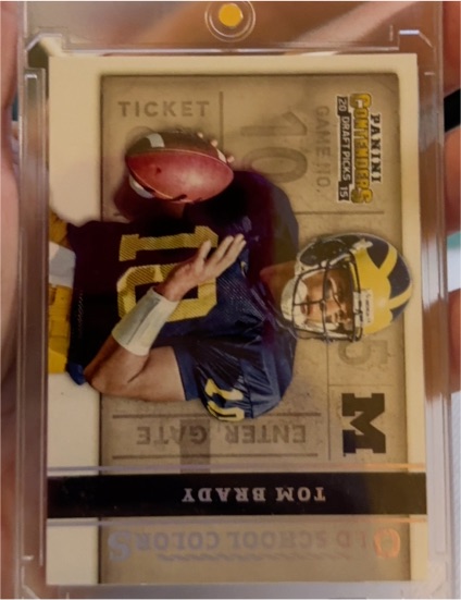 2015 Panini Contenders Draft Picks #47 Tom Brady — front