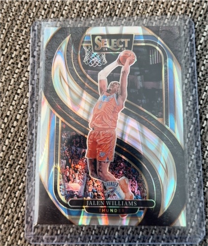 2024-25 Panini Select Premier Level #124 Jalen Williams — front