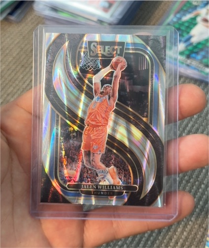 2024-25 Panini Select Premier Level #124 Jalen Williams — front