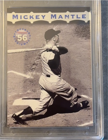 1996 Topps Stadium Club #MM6 Mickey Mantle — front