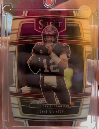 2021 Panini Select #1 Tom Brady — front