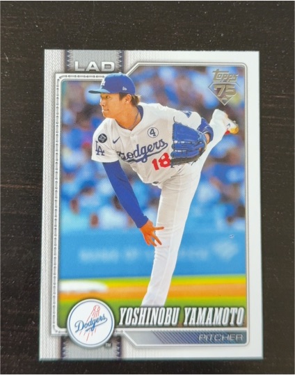 2026 Topps Series 1 #90 Yoshinobu Yamamoto — front