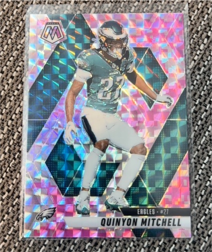 2025 Panini Mosaic #72 Quinyon Mitchell — front