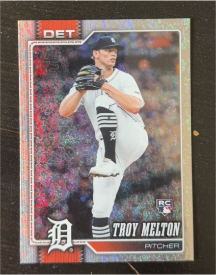 2026 Topps Series 1 #212 Troy Melton — front