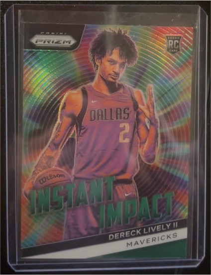 2023-24 Panini Prizm #14 Dereck Lively II Instant Impact — front