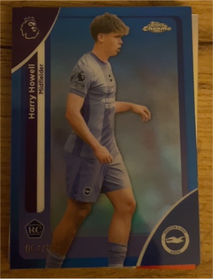 2026 Topps Chrome Premier League #49 Harry Howell — front