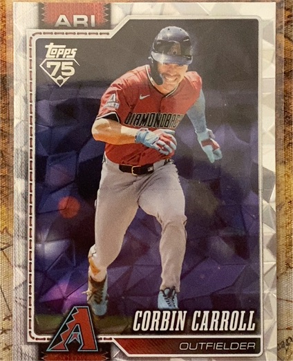 2026 Topps Series 1 #314 Corbin Carroll — front