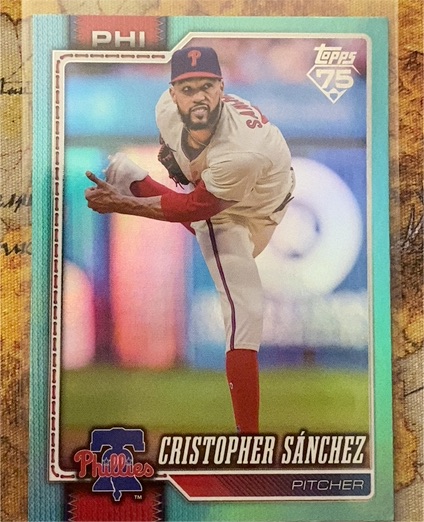 2026 Topps Series 1 #325 Cristopher Sánchez — front