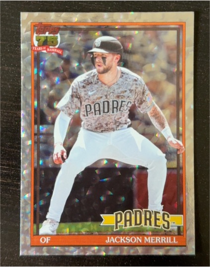 2026 Topps Series 1 #T91-78 Jackson Merrill — front