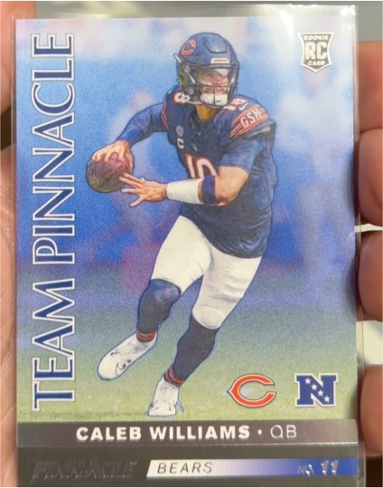 2024 Panini Encore Team Pinnacle #11 Caleb Williams — front