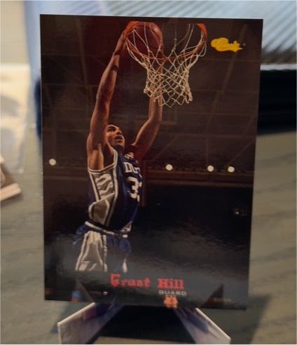 1994 Classic Draft #4 Grant Hill — front