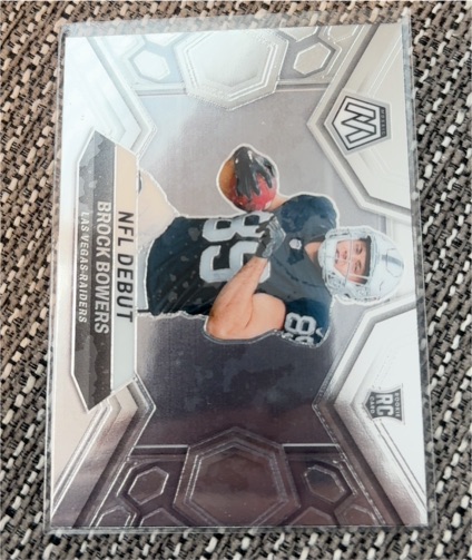 2024 Panini Mosaic NFL Debut #286 Brock Bowers — front