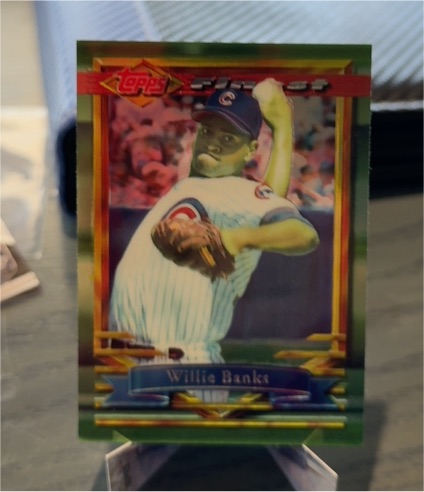 1994 Topps Finest #286 Willie Banks — front