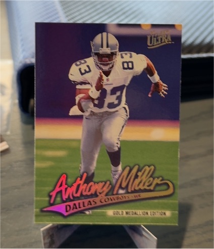 1998 Fleer Ultra Gold Medallion #147G Anthony Miller — front