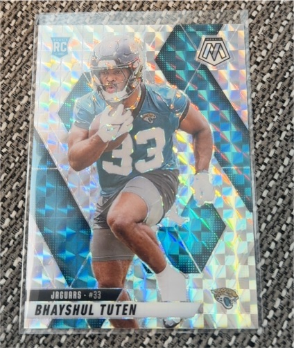 2025 Panini Mosaic #385 Bhayshul Tuten — front