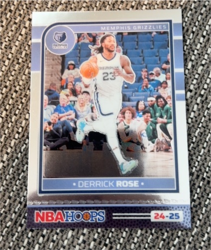 2024-25 Panini NBA Hoops #37 Derrick Rose — front