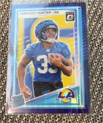 2025 Panini Donruss Optic #292 Jarquez Hunter — front