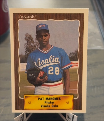 1990 ProCards #2149 Pat Mahomes Visalia Oaks — front