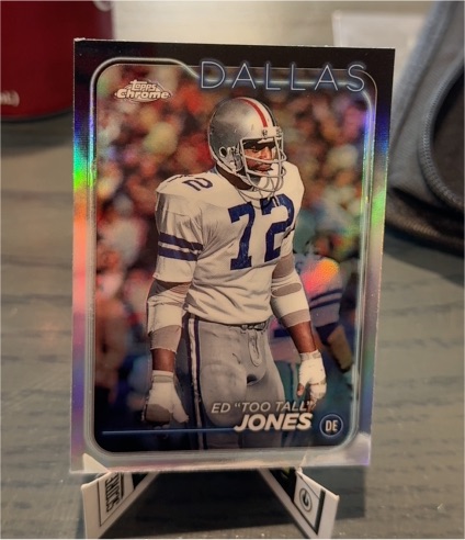 2024 Topps Chrome #49 Ed "Too Tall" Jones — front