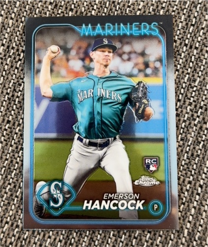 2024 Topps Chrome #245 Emerson Hancock — front