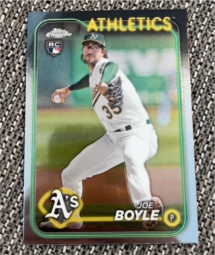 2024 Topps Chrome #91 Joe Boyle — front