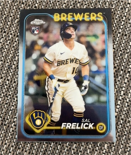 2024 Topps Chrome #39 Sal Frelick — front