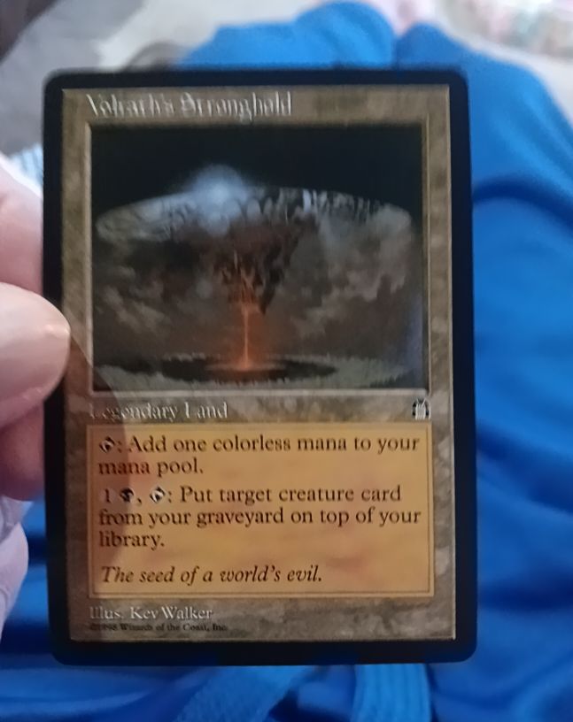 1998 Magic: The Gathering #scu 1a Volrath's Stronghold — front
