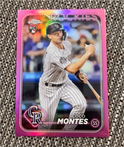 2024 Topps Chrome #182 Coco Montes — front