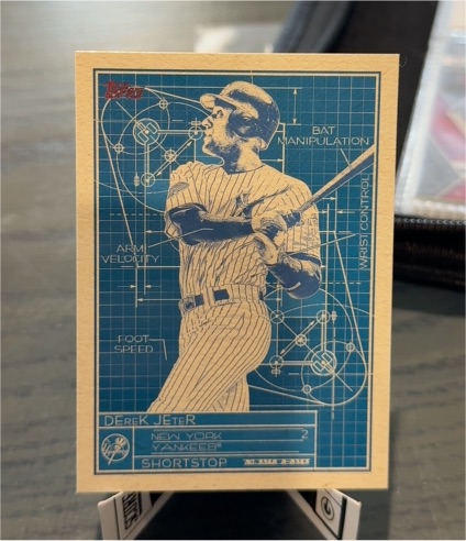2024 Topps Series 1 #SB-18 Derek Jeter Superstar Blueprint New York Yankees — front