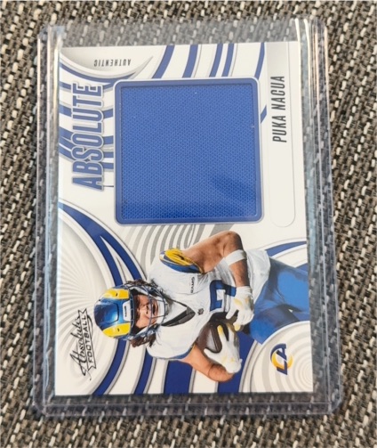 2025 Panini Absolute #AJ-PNA Puka Nacua — front