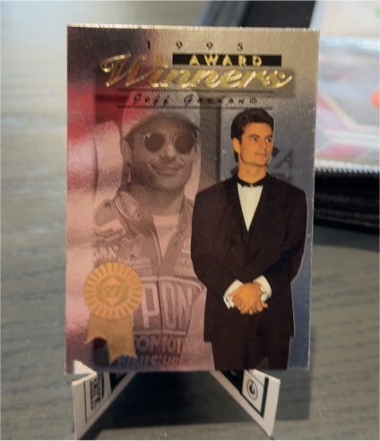 1996 Upper Deck 1995 Award Winners Card Ted Musgrave RC129 — front