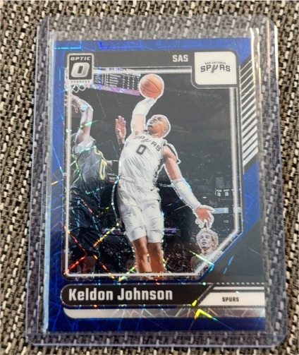 2024-25 Donruss Optic #161 Keldon Johnson — front