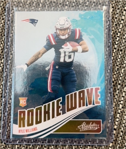 2025 Panini Absolute #RW-KWS Kyle Williams Rookie Wave — front