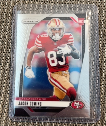 2024 Panini Prizm #335 Jacob Cowing — front