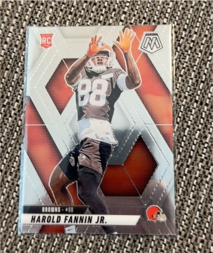 2025 Panini Mosaic #384 Harold Fannin Jr. — front