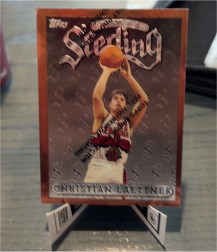1996-97 Topps Finest Sterling #136 Christian Laettner — front