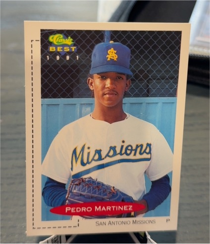 1991 Classic Best #355 Pedro Martinez — front