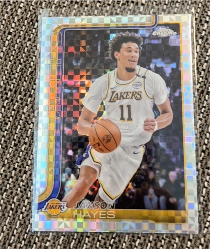 2025-26 Topps Chrome #125 Jaxson Hayes — front