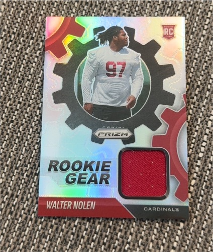 2025 Panini Prizm Rookie Gear #RGR-WNN Walter Nolen — front
