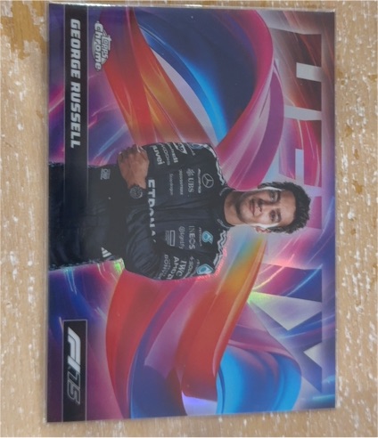 2025 Topps Chrome Formula 1 F175 George Russell — front